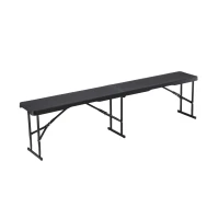 Lavica záhradná - pivný set 180cm UH čierny Lavica záhradná - pivný set 180cm UH čierny