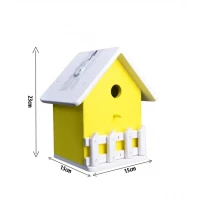 Búdka vtáčia drevená