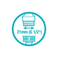 Nákrutka 21mm G 1/2" Gardena