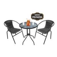 Nábytok záhradný Nina stôl+2 stoličky