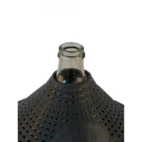 Demižón 54l sklenený v koši