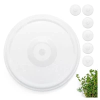 Viečko TO 66-4 10ks/bal biele/zlate