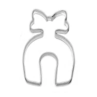 Vykrajovačka Podkova s mašľou