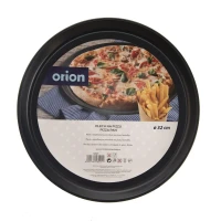 Plech na pizzu 32cm kovový/nepriľnavý povrch