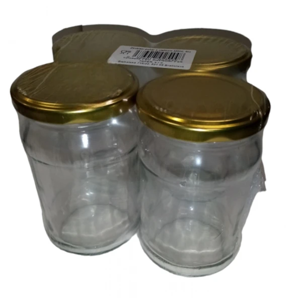 Pohár zavárací TO 320ml 4ks/bal s víčkom Pohár zavárací TO 320ml 4ks/bal s víčkom