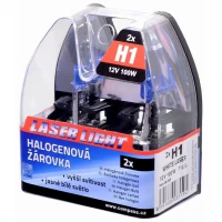 Žiarovka 12V H1 100W white laser 2ks