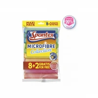 Utierka microfibre Spontex 8+2ks