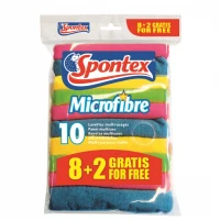 Utierka microfibre Spontex 8+2ks