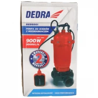 Čerpadlo kalové 4 s drvičom 900W