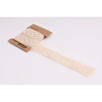 Stuha krajka prirodná 3cm