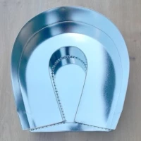 Tortová forma PODKOVA – veľká, pocínovaná, dĺžka 35 cm