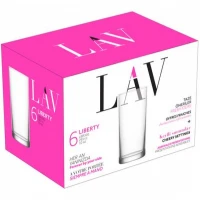 Pohár sada 6dielna, 0,295l Liberty sklo