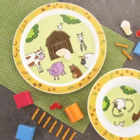 Tanier detský plytký UH Farma 21,5cm