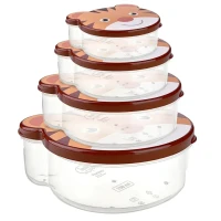 Dóza sada 4dielna na desiatu ZOO