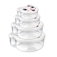 Dóza sada 4dielna na desiatu ZOO