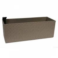 Truhlík 50cm samozavlažovací mocca