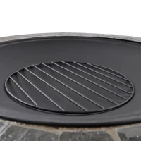 Ohnisko oceľové s obkladom 86cm pevné kruh