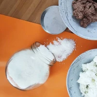 Dóza 0,5L sklo/nerez s vekom