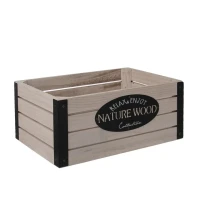Bednička 26x16x11cm drevo/kov Rustical