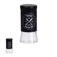 Soľnička korenička sklo/UH Black