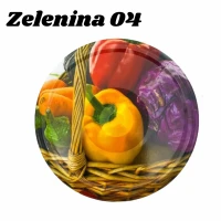 Viečko TO 82-6 10ks/bal med/ovocie/zelenina