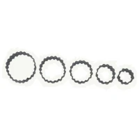 Vykrajovačky Koliesko zubaté bal/5ks