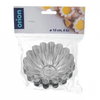 Formičky na pečenie 10cm 6ks/bal košíčky