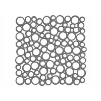 Podložka do drezu silikón štvorec