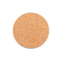 ORION Korkové podtácky pod poháre, okrúhle – sada 6 ks