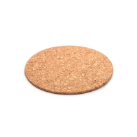 ORION Korkové podtácky pod poháre, okrúhle – sada 6 ks