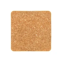 ORION Korkové podtácky, sada 6 ks – 9,5 x 9,5 cm