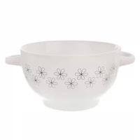 Miska 0,75L keramická Flower