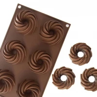 Forma na venčeky 6 kusov silikónová