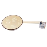 Cedník 22cm smalt Brown Cedník 22cm smalt Brown