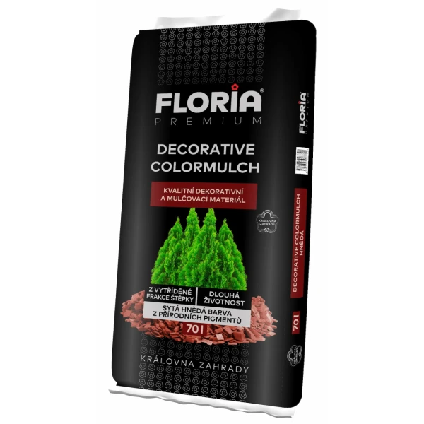 Dekoračný Mulč 70L Floria tehlová Dekoračný Mulč 70L Floria tehlová